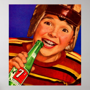 "77 Soda ad" der 1950er Poster