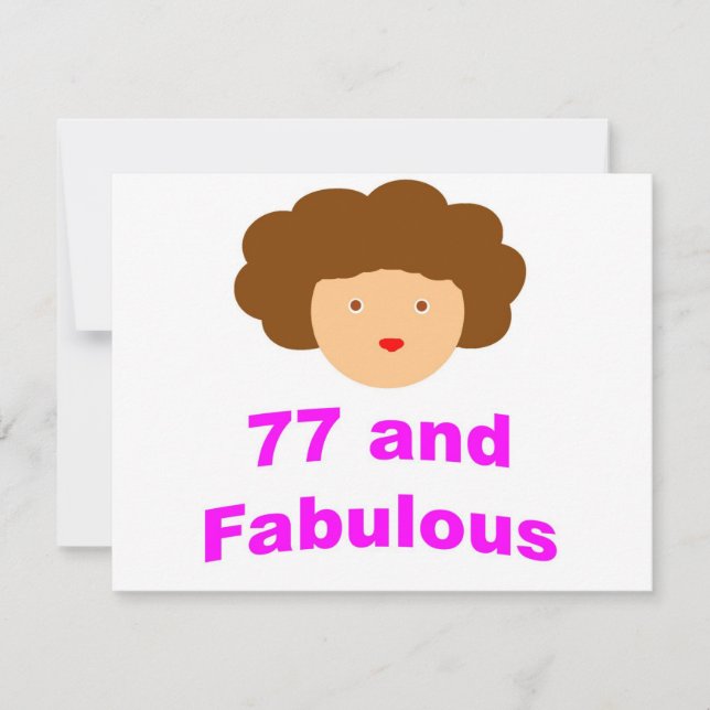 77 und Fabulous! (Vorderseite)