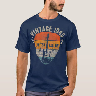 77 Years Old Vintage 1945 Limited Edition 77th Bir T-Shirt