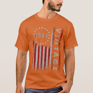78 Jahre alte Geschenke Vintag 1944 amerikanische  T-Shirt