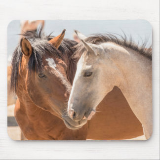 7911-Two Wild Mustangs Mousepad