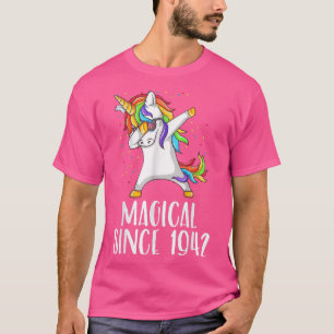79. Geburtstag, Einhorndab, Magisch seit 1942 T-Shirt