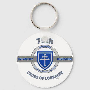 79. INFANTERIEDIVISION "KREUZ VON LOTHRINGEN " SCHLÜSSELANHÄNGER