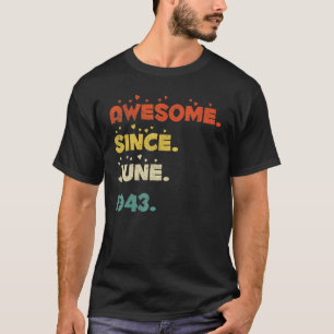 79 Jahre alt Juni 1943 T-Shirt