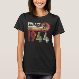 79 Jahre alte Männer Frauen Vintag 1944 Retro 79. T-Shirt