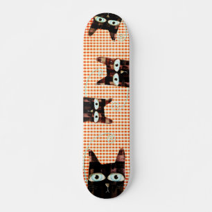 7 1/4" Mini Skateboard Rupydetequila Katzen