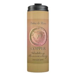 7., 22. Geburtstag des Kupfer Thermal Tumbler Thermosbecher