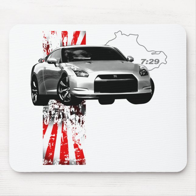 7:29 GT-r Mousepad (Vorne)