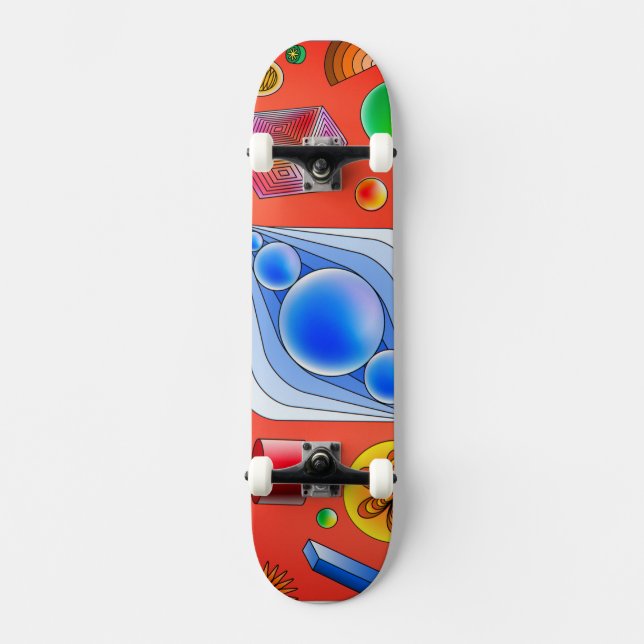 7 3/4" Cooles Skateboard (Vorderseite)