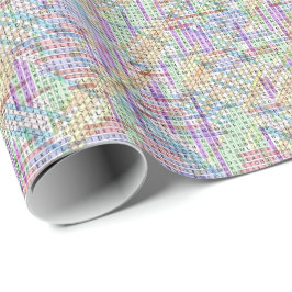 7.500 Mädchen-Namen Puzzle gelöst Geschenkpapier
