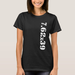 7,62X39 Caliber Ammo AK-47 Gun T-Shirt