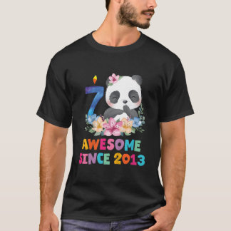 7 7. Panda Einhorn Py T-Shirt