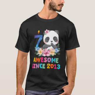 7 7. Panda Unicorn Py T-Shirt