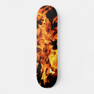 7/8" Flame Skateboard Deck