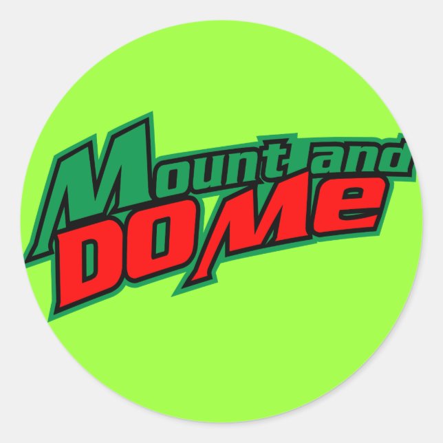 7,95 $ Montez et faites-moi Sticker (20 pack) (Devant)