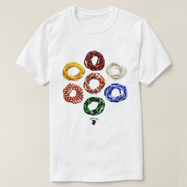 7 Afrikanische Power ILEKE T-Shirt (Design vorne)