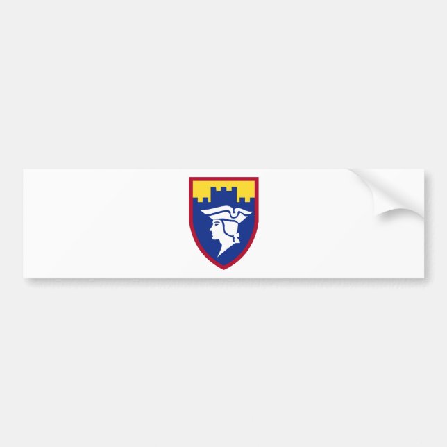 7. Armeereserve-Befehl Autoaufkleber (Vorne)