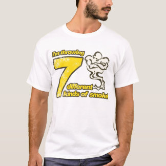7 Arten Rauch-T - Shirt