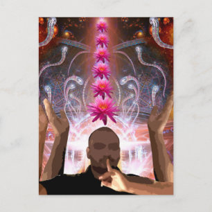 7 Aufwachen Postkarte