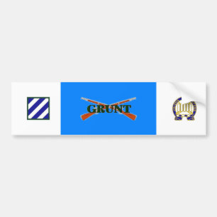 7. Autoaufkleber GRUNZEN Infanterie3. Inf Div.