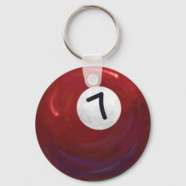 7 Ball Schlüsselanhänger (Vorderseite)