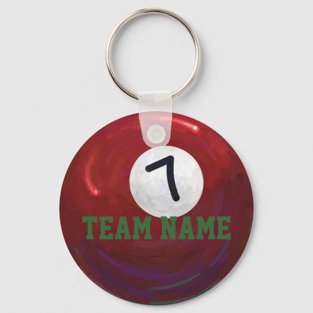7 Ball Schlüsselanhänger (Vorderseite)