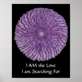 7. Chakra Art #2 - Göttliche Verbindung Poster