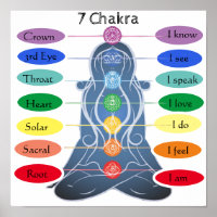 7 Chakras 12x12"
