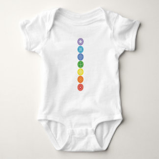 7 Chakras Baby Strampler