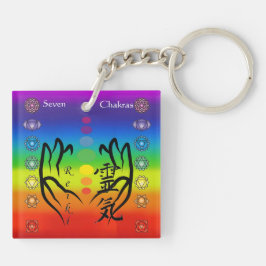 7 Chakras Schlüsselanhänger