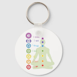 7 Chakras Schlüsselanhänger