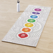 7 Chakras Yoga Mat - 01pwb