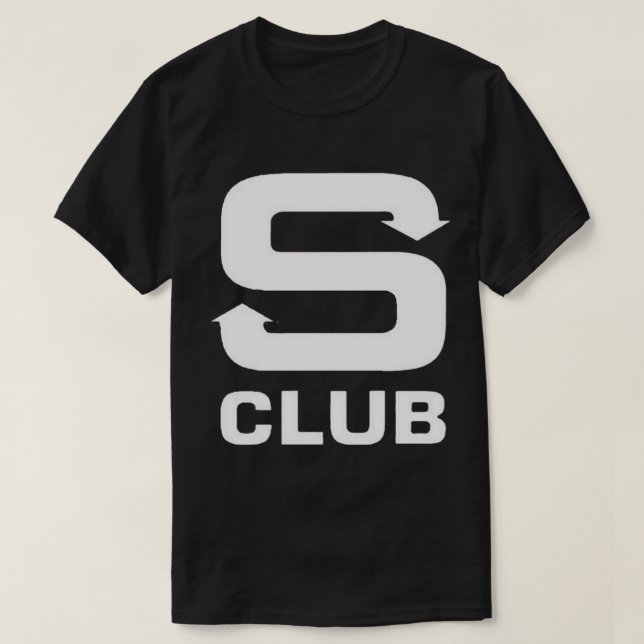 7 Clublogo Klassischer T - Shirt (Design vorne)