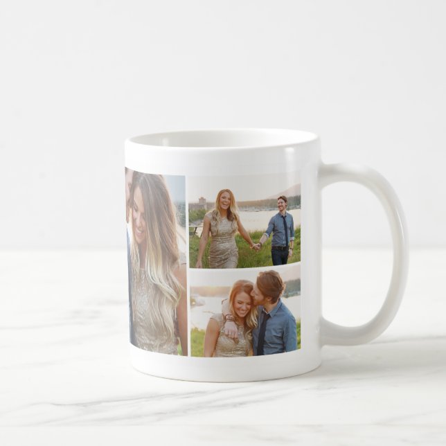 7 Collage de photos | Mug (Droite)