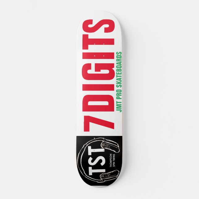 7 DIGITS SKATEBOARD / JMT (Vorderseite)