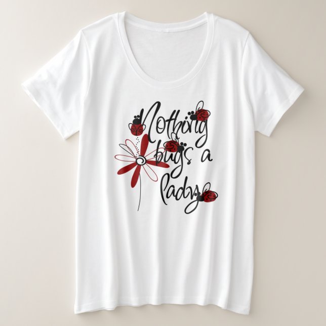 #7 Doppelseitig Wähle deine Größe! Große Größe T-Shirt (Design vorne)