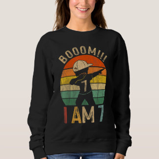 7. Geburtstag 7 Jahre alt Geburtstag für Jungen Sweatshirt