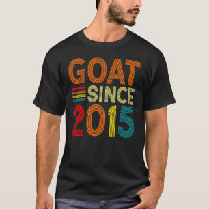 7. Geburtstag 7 Jahre alte Ziege seit 2015 T-Shirt