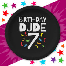 7. Geburtstag 7 Jahre Junge Party Geburtstag Typ 7