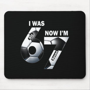 7. Geburtstag Ich war 6 jetzt bin ich 7 Lustige Ki Mousepad