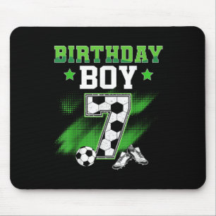 7. Geburtstag Junge Fußball 7 Jahre alt Sport 7 Ja Mousepad