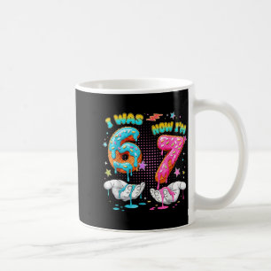 7. Geburtstag Lustig Ich war 6 jetzt bin ich 7 Jun Kaffeetasse