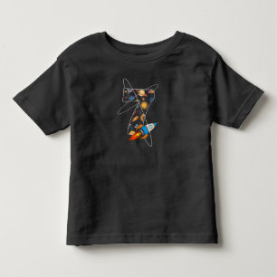 7. Geburtstag Mädchen Jungen Astronaut 7 Jahre alt Kleinkind T-shirt