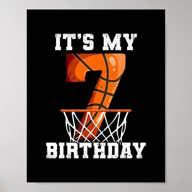 7. Geburtstag Sketll  Poster (Vorne)