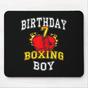 7. Geburtstagskind Shirt - Boxen 7 Jahre Mousepad