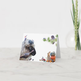 #7 Genießen Sie die Fülle der Erde:Glückliches Ern Feiertagskarte