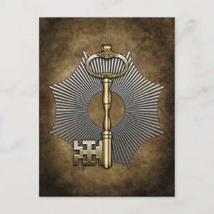 7. Grad: Provost und Richter Postkarte