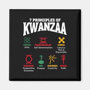 7 Grundsätze des afrikanischen amerikanischen Stol Magnet