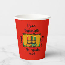 7 Grundsätze von Kwanzaa Candles