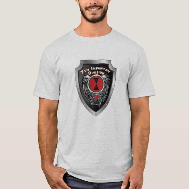 7. Infanterie-Division "Bayonet Division" T-Shirt (Vorderseite)